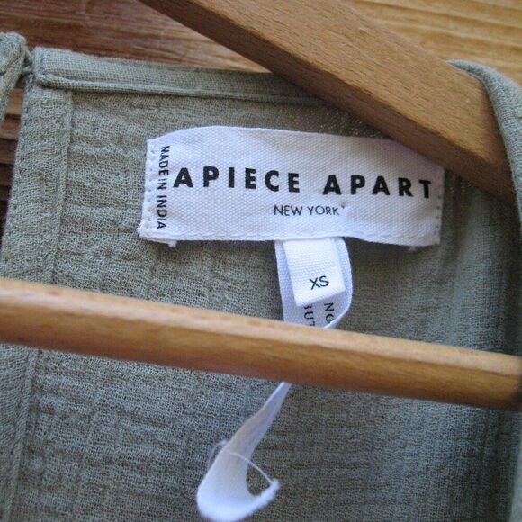 NWT Apiece Apart Marietta Organic Cotton Dress - Picture 9 of 11